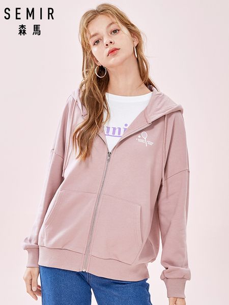 semir women 100% cotton graphic hooded jacket women's zip hoodie with pocket full-zip jacket with lined drawstring hood spring, Black;brown
semir women 100% cotton graphic hooded jacket women's zip hoodie with pocket full-zip jacket with lined drawstring hood spring, Black;brown