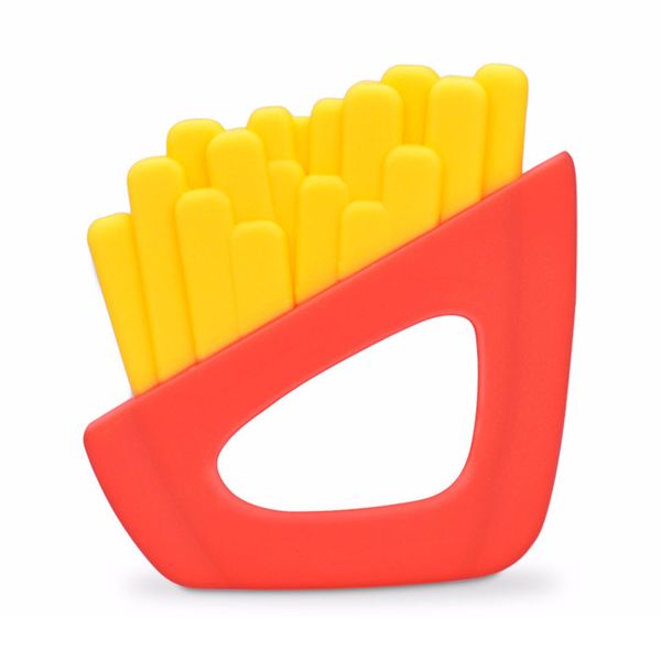 1pcs смешные чипсы детские прорезыватель food grade картофель фри bpa free силикона зубные шариков младенца трещоток уход инструменты
1pcs смешные чипсы детские прорезыватель food grade картофель фри bpa free силикона зубные шариков младенца трещоток уход инструменты