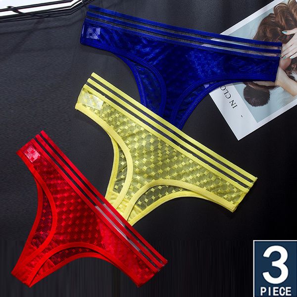 3pcs mesh thong women low-rise underwear women seamless panties women plus size g string femme breathable briefs 8 colors, Black;white
3pcs mesh thong women low-rise underwear women seamless panties women plus size g string femme breathable briefs 8 colors, Black;white