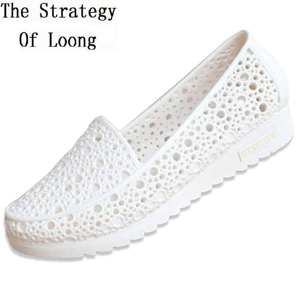 women summer anti-skidding flat cut out sandy shoes lady cutout closed toe slip-on beach shoes jelly sandals loafers 20180906, Black
women summer anti-skidding flat cut out sandy shoes lady cutout closed toe slip-on beach shoes jelly sandals loafers 20180906, Black