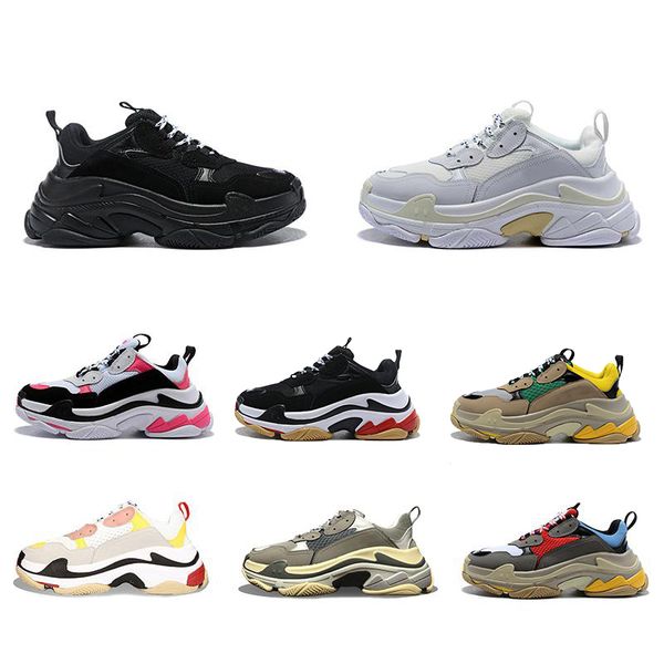 multi luxury triple-s designer low new arrival sneakers combination soles boots men women running shoes sports casual dad shoes, White;red
multi luxury triple-s designer low new arrival sneakers combination soles boots men women running shoes sports casual dad shoes, White;red