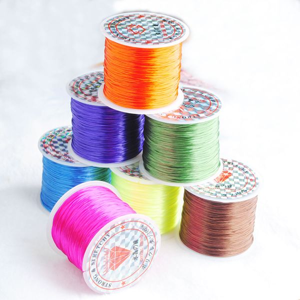 45m length 1roll diy beaded manual cord rope stretch elasticity line for wristband bracelet making jewelry bh300, White;red
45m length 1roll diy beaded manual cord rope stretch elasticity line for wristband bracelet making jewelry bh300, White;red