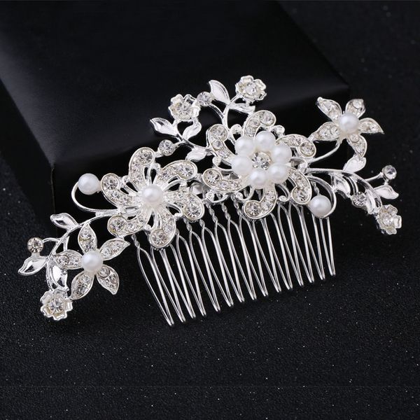 wedding elegant five-petal crystal hair ornaments flashing crystal pearl bride hair comb bridal hair accessories jewelry 8c0068 t190625, Golden;white
wedding elegant five-petal crystal hair ornaments flashing crystal pearl bride hair comb bridal hair accessories jewelry 8c0068 t190625, Golden;white