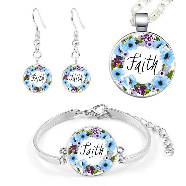 4pcs quote faith letter jewelry set letter jewelry necklace pendant bracelet earring birthday festival anniversary gift jewelry kiaza, Silver
4pcs quote faith letter jewelry set letter jewelry necklace pendant bracelet earring birthday festival anniversary gift jewelry kiaza, Silver