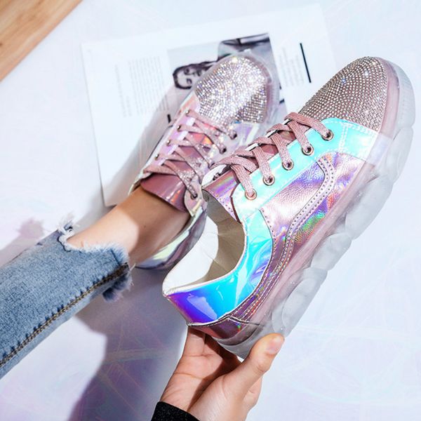 spring autumn women sneakers fashion transparent jelly sole rhinestone woman running shoes tenis feminino zapatos mujer k2-72
spring autumn women sneakers fashion transparent jelly sole rhinestone woman running shoes tenis feminino zapatos mujer k2-72