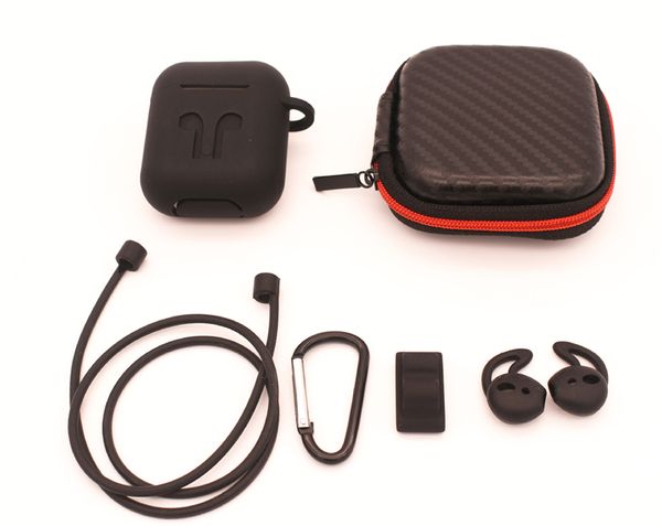 6 in 1 airpods accessories set protective silicone cover and skin case for apple airpod 1 and 2
6 in 1 airpods accessories set protective silicone cover and skin case for apple airpod 1 and 2