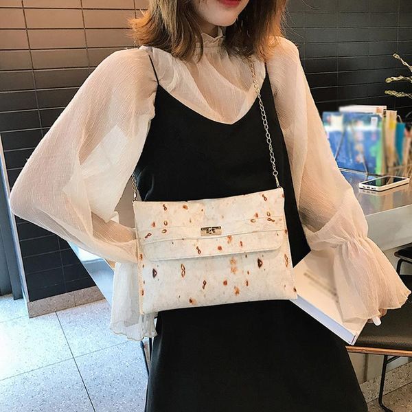 bags for women burritos bag shoulder bag novelty chain leather casual female white handbags
bags for women burritos bag shoulder bag novelty chain leather casual female white handbags