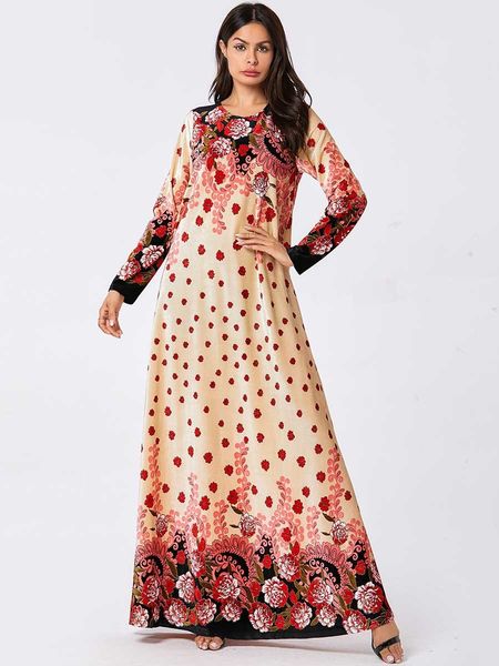mc207832 large size women's apricot gilded printing sleeve casual gold velvet long arabian dress muslim dresses, Red
mc207832 large size women's apricot gilded printing sleeve casual gold velvet long arabian dress muslim dresses, Red