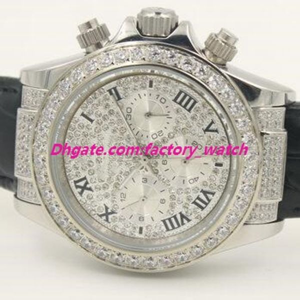 multi-style link fashion men wristwatch 40mm 116599 black leathr strap romen diamond dial bezel automatic luxury watch ing
multi-style link fashion men wristwatch 40mm 116599 black leathr strap romen diamond dial bezel automatic luxury watch ing