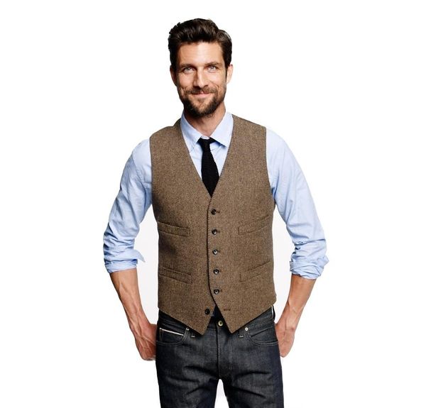 custom made farm wedding vintage brown tweed vests groom vest mens slim fit tailor made wedding vests for men suit vests for groom, Black
custom made farm wedding vintage brown tweed vests groom vest mens slim fit tailor made wedding vests for men suit vests for groom, Black