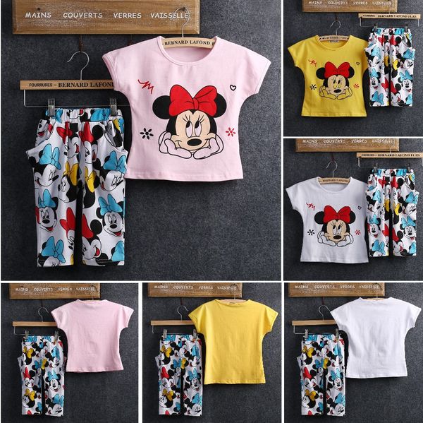 повседневные детские дети девушки мультфильм домашняя одежда рубашка брюки 2шт наряды 2-7 лет, White 
повседневные детские дети девушки мультфильм домашняя одежда рубашка брюки 2шт наряды 2-7 лет, White