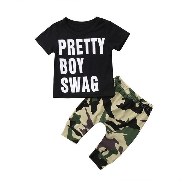 newborn kid baby boy summer outfit infant kids letter print t-shirt camo leggings pants casual clothes set 2pcs 0-24m, Pink;blue
newborn kid baby boy summer outfit infant kids letter print t-shirt camo leggings pants casual clothes set 2pcs 0-24m, Pink;blue