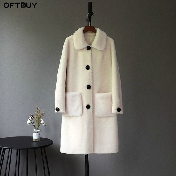 oftbuy 2019 long parka winter jacket women real fur coat 100% woven wool teddy polar fleece bear plush outerwear casual pocket, Black
oftbuy 2019 long parka winter jacket women real fur coat 100% woven wool teddy polar fleece bear plush outerwear casual pocket, Black