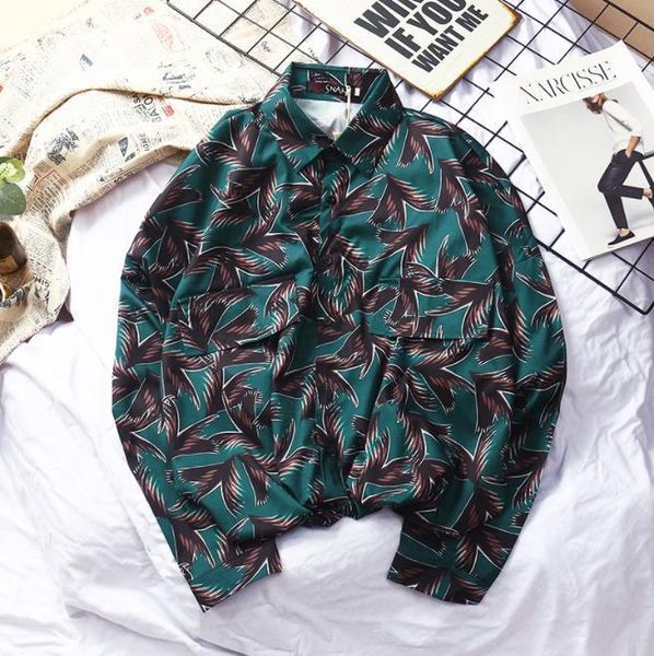 fashion mens thin floral shirt harajuku bf style men women casual couple models oversize shirt fashion designer long-sleeved t-shirt, White;black
fashion mens thin floral shirt harajuku bf style men women casual couple models oversize shirt fashion designer long-sleeved t-shirt, White;black