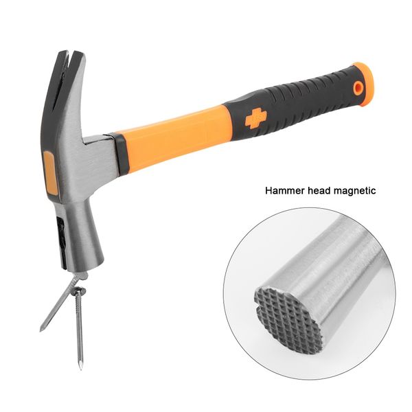 500g professional steel claw hammer woodworking joinery home carpentry hand tool with magnetic multicuntional long hand hammer
500g professional steel claw hammer woodworking joinery home carpentry hand tool with magnetic multicuntional long hand hammer