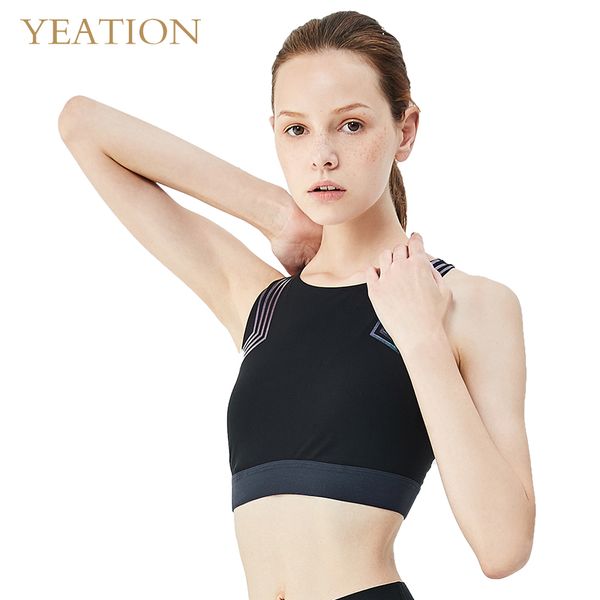yeation breathable running padded women sport bra yoga fitness tank top, White;black
yeation breathable running padded women sport bra yoga fitness tank top, White;black