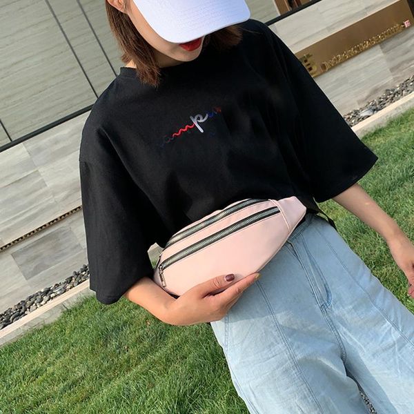 new waist bag fashion double zipper bags leather beach bag shoulder crossbody bags for women chest bolso mujer 
new waist bag fashion double zipper bags leather beach bag shoulder crossbody bags for women chest bolso mujer