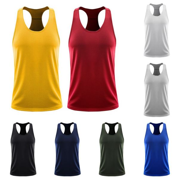 2019 new loose casual solid color men vest fashion comfort round neck sleeveless vests fitness sports tank top, White;black
2019 new loose casual solid color men vest fashion comfort round neck sleeveless vests fitness sports tank top, White;black