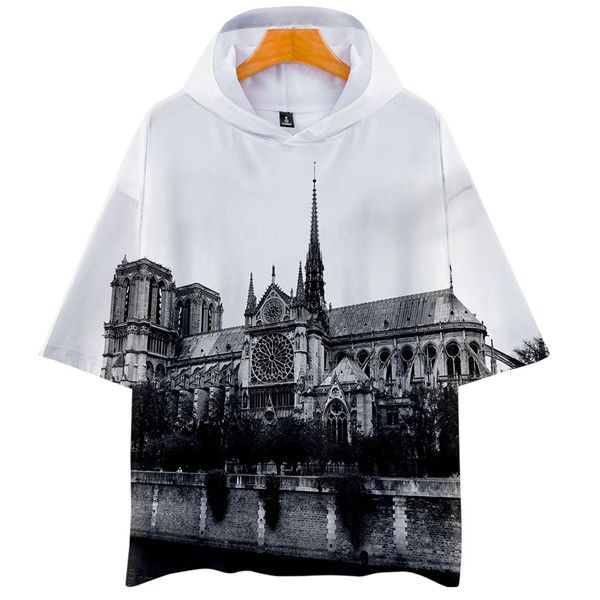 notre dame de paris mens hoodies women short sleeve 3d printed o-neck fashion tshirt male causal clothes, Black
notre dame de paris mens hoodies women short sleeve 3d printed o-neck fashion tshirt male causal clothes, Black