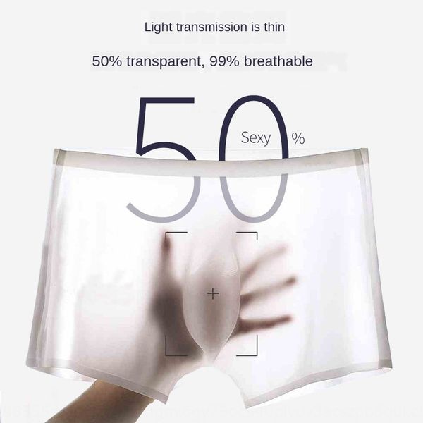 120 ice silk underwear men's underwear four-corner 3d die ultra-thin ice cool breathable traceless solid color boxer pants, Black;white
120 ice silk underwear men's underwear four-corner 3d die ultra-thin ice cool breathable traceless solid color boxer pants, Black;white