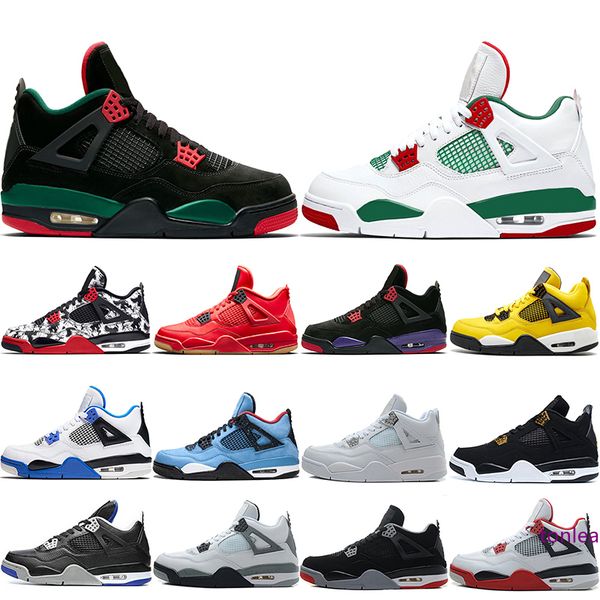 2019 bred 4 4s men basketball shoes og nrg raptors pure royalty black white cement lighting tattoo singles day sports sneakers size 41-47
2019 bred 4 4s men basketball shoes og nrg raptors pure royalty black white cement lighting tattoo singles day sports sneakers size 41-47