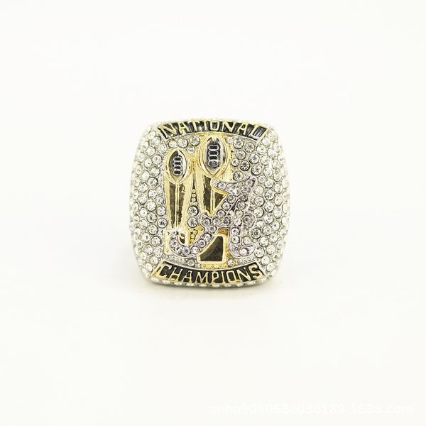 personal collection 2017 alabama football championship ring with collector's display case, Silver
personal collection 2017 alabama football championship ring with collector's display case, Silver