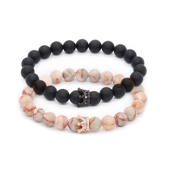 poshfeel couple his and hers bracelets distance black matte & white beads cz crown king charm stone bracelet lovers mbr170369
poshfeel couple his and hers bracelets distance black matte & white beads cz crown king charm stone bracelet lovers mbr170369
