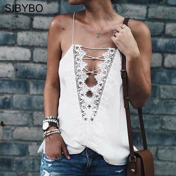 chiffon deep v neck summer women lace patchwork elegant white /black casual party crop camisole tank quality
chiffon deep v neck summer women lace patchwork elegant white /black casual party crop camisole tank quality