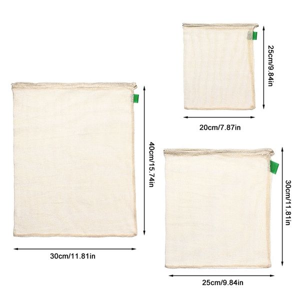 hho-9pcs organic cotton mesh produce bags reusable washable storage drawstring bag for shopping, grocery,fruit vegetable kitchen storage o
hho-9pcs organic cotton mesh produce bags reusable washable storage drawstring bag for shopping, grocery,fruit vegetable kitchen storage o