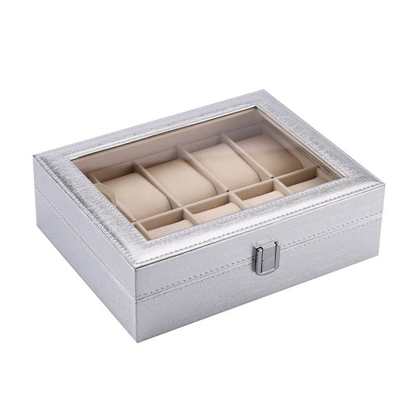 10 сетки watch box хранения дисплей box craft упаковка для подарков, Black;blue
10 сетки watch box хранения дисплей box craft упаковка для подарков, Black;blue