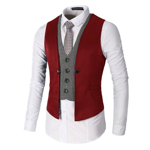 new arrive s-3xl 2018 new casual cardigan stitching vest oversize code casual vest jacket lattice fight color men's, Black;white
new arrive s-3xl 2018 new casual cardigan stitching vest oversize code casual vest jacket lattice fight color men's, Black;white
