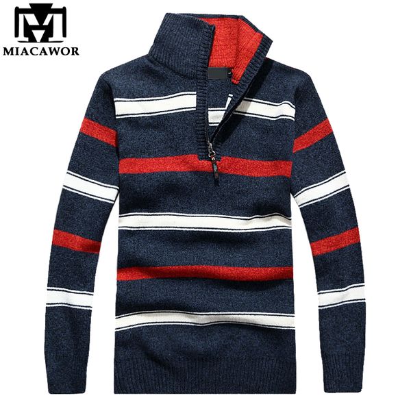 new wool sweaters men autumn winter pullover men fashion striped knitwear sweater pull homme y077, White;black
new wool sweaters men autumn winter pullover men fashion striped knitwear sweater pull homme y077, White;black