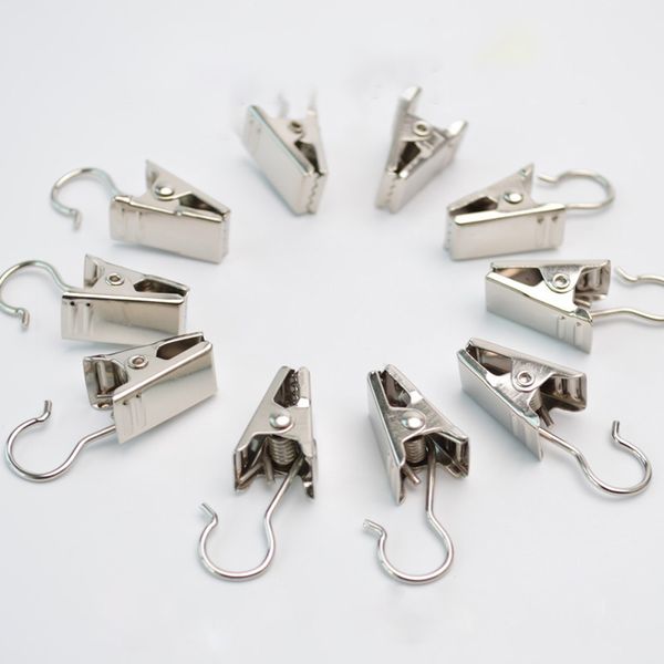 20pc/set window shower curtain hook clips stainless steel drapery clips curtain rings clamps curtain decorative accessories
20pc/set window shower curtain hook clips stainless steel drapery clips curtain rings clamps curtain decorative accessories
