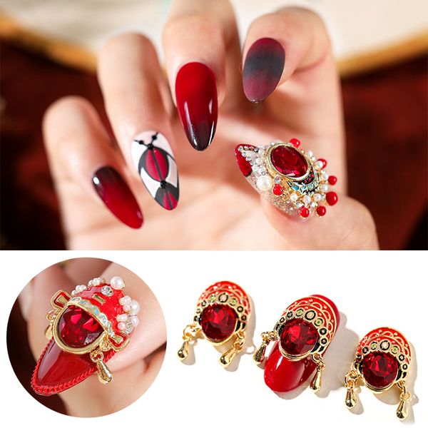 1 pcs red series nail decoration rhinestones chinese opera type metal mixed size bling crystal 3d nail art decorations, Silver;gold
1 pcs red series nail decoration rhinestones chinese opera type metal mixed size bling crystal 3d nail art decorations, Silver;gold