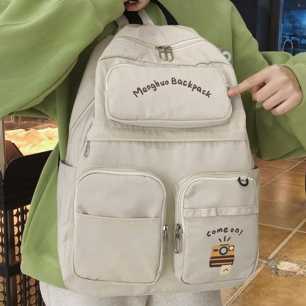 enopella fashion women backpacks high capacity girls school bag waterproof nylon backpack for students mochila travel bag
enopella fashion women backpacks high capacity girls school bag waterproof nylon backpack for students mochila travel bag