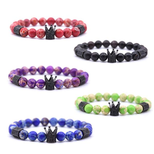 couples distance natural stone emperors beads bracelet for women man jewelry making diy yoga micro zirconia bracelet handmade, Black
couples distance natural stone emperors beads bracelet for women man jewelry making diy yoga micro zirconia bracelet handmade, Black