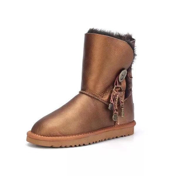2019 chinese women's shoes, real sheepskin, 100% natural wool, high-quality buckle snow boots, delivery, Black
2019 chinese women's shoes, real sheepskin, 100% natural wool, high-quality buckle snow boots, delivery, Black