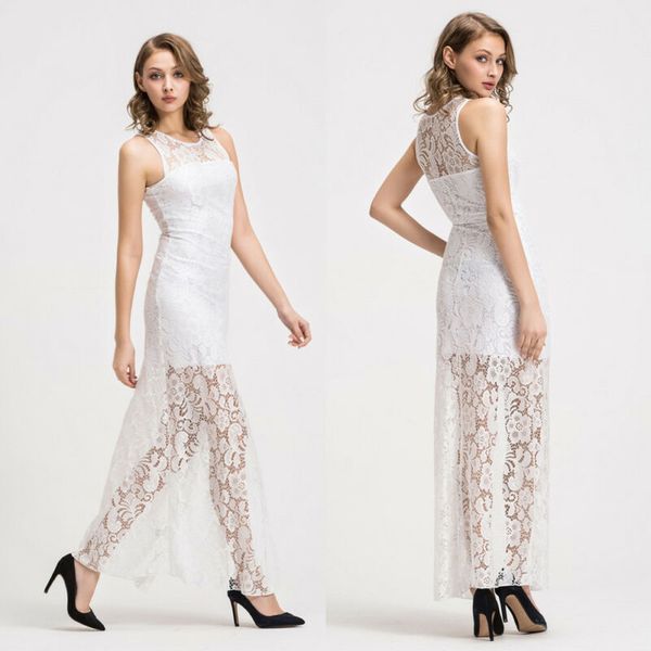 2019 women see-through mesh midi dress sheer maxi dress tulle lace long skirt, Black;gray
2019 women see-through mesh midi dress sheer maxi dress tulle lace long skirt, Black;gray