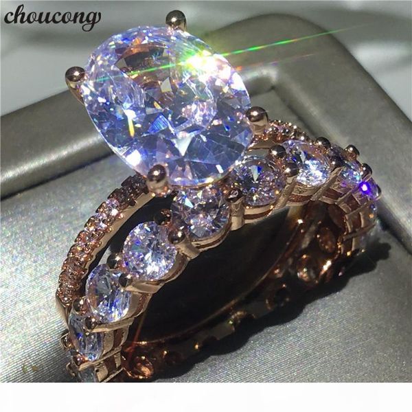 choucong luxury lovers ring set 925 sterling silver oval cut 3ct diamond cz party wedding band rings for wome men jewelry gift, Slivery;golden
choucong luxury lovers ring set 925 sterling silver oval cut 3ct diamond cz party wedding band rings for wome men jewelry gift, Slivery;golden