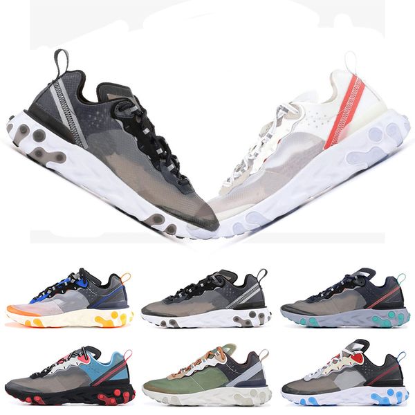 men designer shoes React Element 87 Mens Running NEPTUNE GREENS Undercover Blue mens trainers Women designer Sports Sneakers 36-45
men designer shoes React Element 87 Mens Running NEPTUNE GREENS Undercover Blue mens trainers Women designer Sports Sneakers 36-45