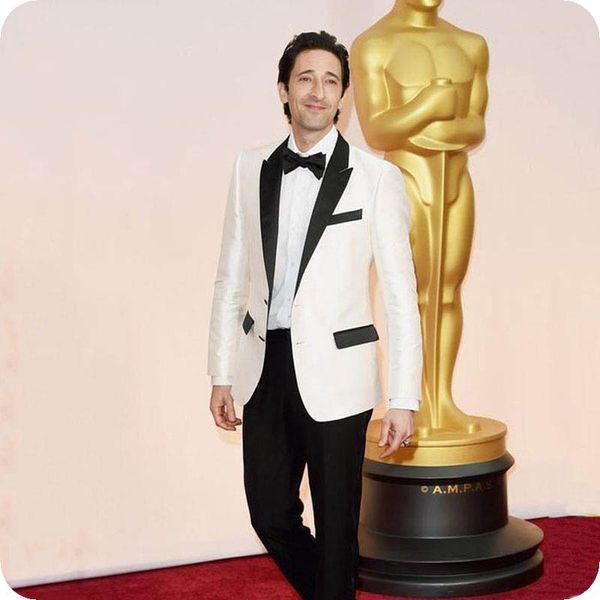 white groom tuxedos men wedding suits man blazer black peak lapel smoking jacket 2piece evening party handsome groomsmen jacket black pants, Black;gray
white groom tuxedos men wedding suits man blazer black peak lapel smoking jacket 2piece evening party handsome groomsmen jacket black pants, Black;gray