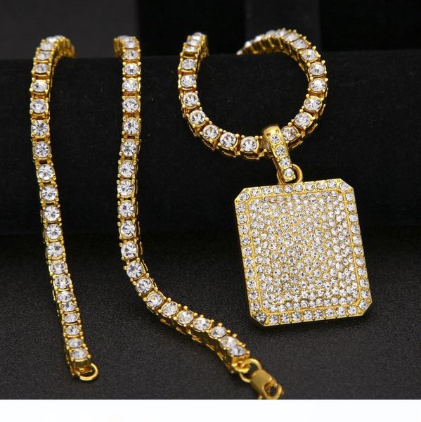 2017 new 18k gold-plated silver blingbling hiphop diamond drill chain necklace jewelry with luxury dog tag
2017 new 18k gold-plated silver blingbling hiphop diamond drill chain necklace jewelry with luxury dog tag