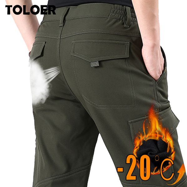 fleece warm winter cargo pants men 2019 winter thermal pant outdoor sports climbing cycling camping thick multi-pocket trouser, Black
fleece warm winter cargo pants men 2019 winter thermal pant outdoor sports climbing cycling camping thick multi-pocket trouser, Black