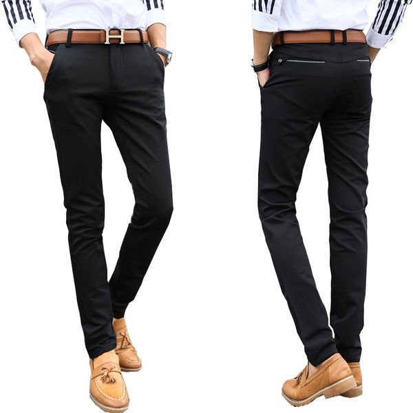 men's casual pants 2020 summer youth pants men's korean slim solid color elastic foot pants color black/blue size 28-33 34 36
men's casual pants 2020 summer youth pants men's korean slim solid color elastic foot pants color black/blue size 28-33 34 36