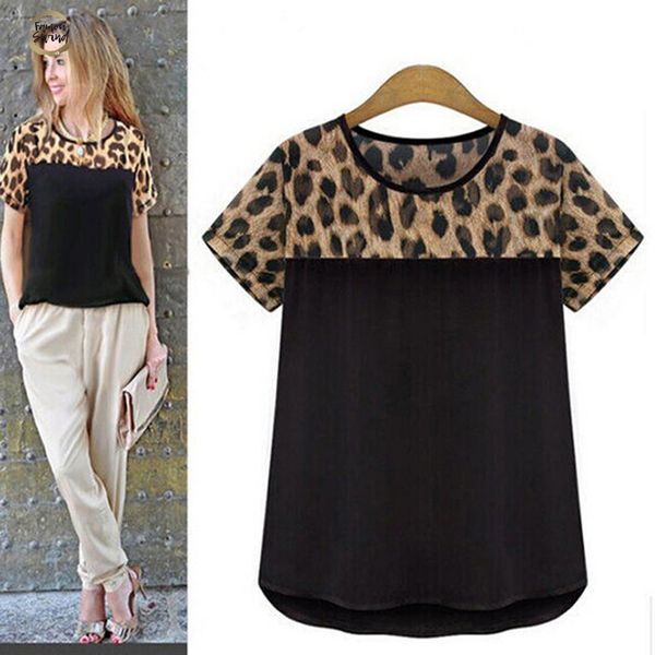 summer new fashion chiffon casual women t shirt white leopard print short sleeve o neck ladies tees t shirt
summer new fashion chiffon casual women t shirt white leopard print short sleeve o neck ladies tees t shirt