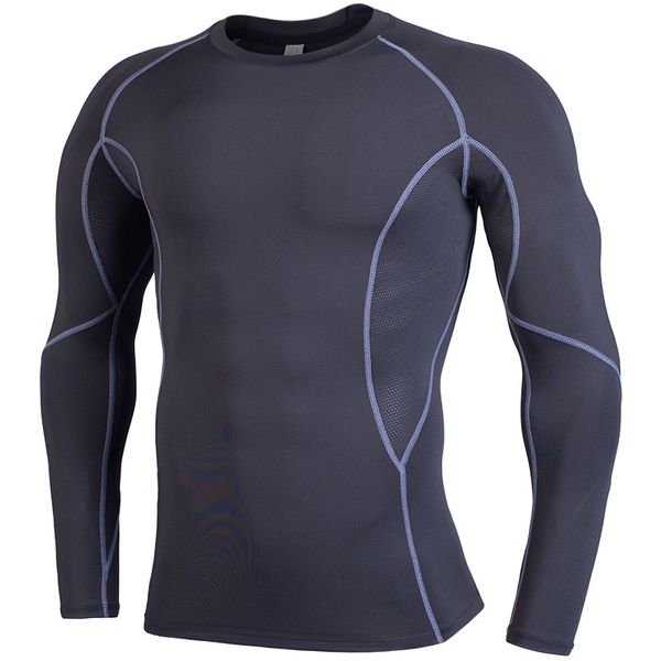 men compe shirts tight t-shirt long sleeves therml under fitness base layer weight lifting wear ing, Black;blue
men compe shirts tight t-shirt long sleeves therml under fitness base layer weight lifting wear ing, Black;blue