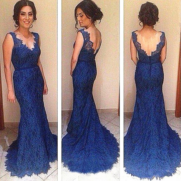 royal blue lace mother of the bride dress long mermaid open backless v neck sleeveless evening wedding party guest prom dress, Black;red
royal blue lace mother of the bride dress long mermaid open backless v neck sleeveless evening wedding party guest prom dress, Black;red