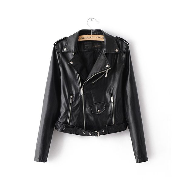 woman off shoulder faux leather jacket women motorcycle jacket coat outwear short zipper imitation leather women's loose, Black;brown
woman off shoulder faux leather jacket women motorcycle jacket coat outwear short zipper imitation leather women's loose, Black;brown