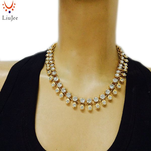 liujee luxury kundan stone beads wedding collar chokers new boho design statement necklace women nk-203, Silver
liujee luxury kundan stone beads wedding collar chokers new boho design statement necklace women nk-203, Silver