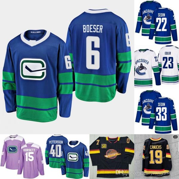 Vasily Podkolzin Vancouver Canucks 50th Jersey Brock Boeser Daniel Sedin Elias Pettersson Alexander Edler Tyler Myers Henrik Sedin Jerseys
Vasily Podkolzin Vancouver Canucks 50th Jersey Brock Boeser Daniel Sedin Elias Pettersson Alexander Edler Tyler Myers Henrik Sedin Jerseys